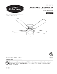 flush mount ceiling fan installation manual