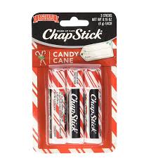 candy cane chapstick lip balm 3 pack