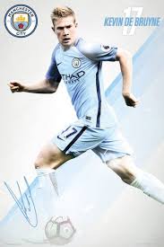 soccer poster print kevin de bruyne