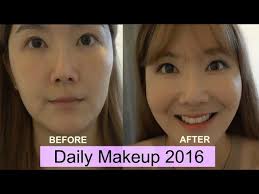 daily makeup routine 2016 korean