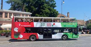 rome hop on hop off open top bus tour