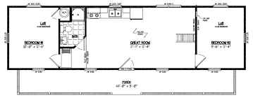 Recreational Cabin Floor Plans