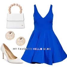 color shoes to wear with a royal blue dress
