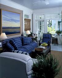captivatingly cool blue living rooms
