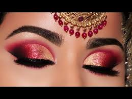 indian bridal eye makeup tutorial