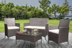 eco rattan garden furniture set uk