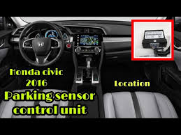 honda civic parking sensor control unit