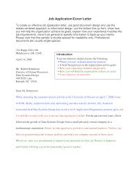 The example below was written by a candidate with over three years of work experience. Job Application Letter With Instructions Templates At Allbusinesstemplates Com