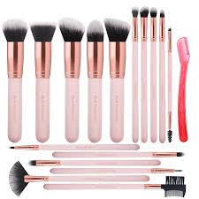 16pcs synthetic makeup brush set with