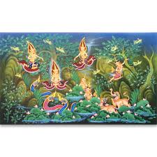 Thai Paintings For Royal Thai Art