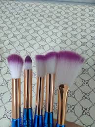 fish makeup brush set for household