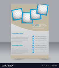 brochure design flyer template editable