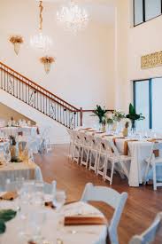 Uline stocks a wide selection of reception chairs. Indoor Hotel Ballroom Wedding Reception With Tan And White Table Linens Pineapple And Tropical Greenery Centerpieces And White Folding Chairs Tampa Bay Waterfront Venue Beso Del Sol Marry Me Tampa