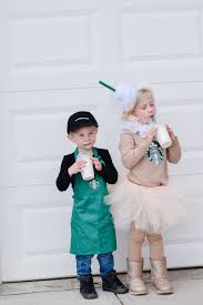 I hope everyone has been having a fantastic halloweekend. Diy Starbucks Frappuccino And Barista Costumes First House On Finn