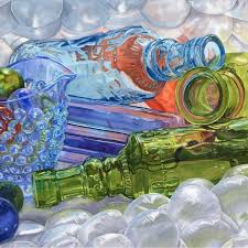 Gallery Glass And Metal Watercolors
