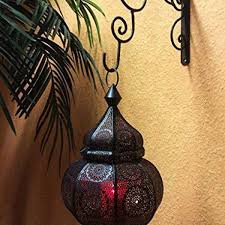Moroccan Lantern Iron Table Lamp