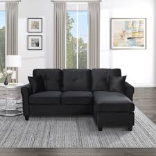 Darcy Black Sofa Chaise From Ashley