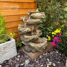 solar resin water feature ideas