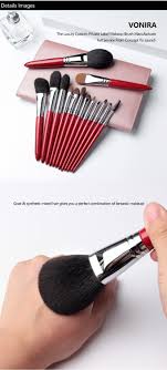 synthetic makeup brushes set
