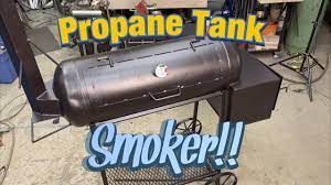 step by step propane tank smoker build