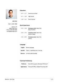 Resume For Jobstreet   resume template   Pinterest