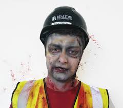 zombie makeup at ftmakeup london 2