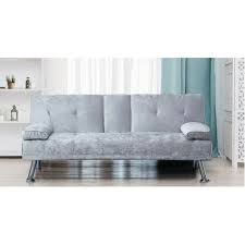 Comfy Living Verona Crushed Velvet Sofa