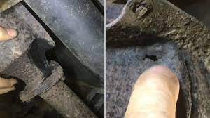 fix a hole in a catalytic converter that “HANDLES THE HEAT” - YouTube