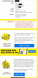 flight review spirit airlines from