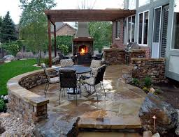 Denver Outdoor Stone Fireplaces