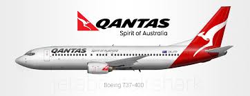 qantas 737 400 re create by