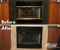 Update Your Brass Fireplace Trim And