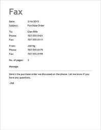 create a fax cover sheet in word for