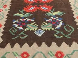 antique bessarabian carpet at