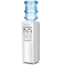 white top load water dispenser for
