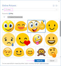 emojis in outlook how to get add and use