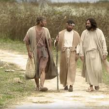 Image result for pictures of walking with men in emmaus