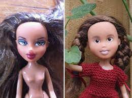 australian mom turns bratz dolls into