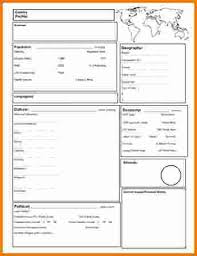 5 Country Report Template Expense Report