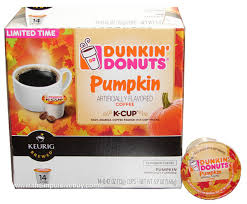 pumpkin e latte dunkin donuts