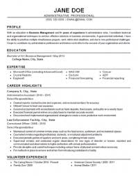 Administrative Professional Resume Musiccityspiritsandcocktail Com