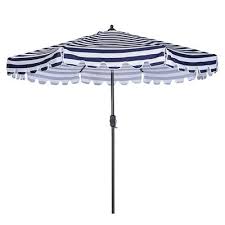 Outdoor Patio Umbrella 9 Feet Flap