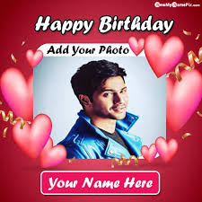 happy birthday greeting card with name