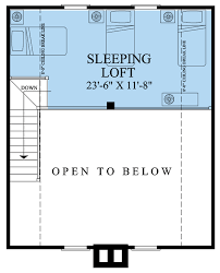 Lakeside House Plan With Sleeping Loft