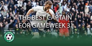 the best captain for gameweek 31