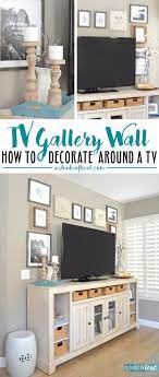 Tv Gallery Wall How To Decorate Around