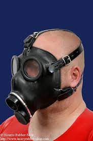 Swiss bondage gas mask SM-67 - Bizarre-Rubber-Shop (Latex, Rubber, Ga
