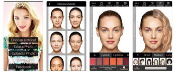 best virtual makeover apps on android
