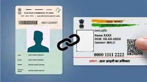 voter id aadhar linking government