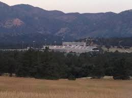 View Of Usafa Falcon Stadium From The Trail Picture Of New